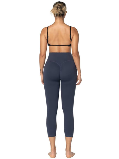 Sunzel Sunzfly Hidden Butt Scrunch Capri Leggings with Pockets for Women