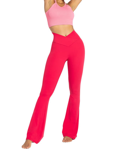 High Waisted Flare Flare Leggings Petite For Women Wide Leg, Elastic Bell  Bottoms, Perfect For Yoga, Dance, Fitness, Pilates 2023 Collection From  Bounedary, $13.26