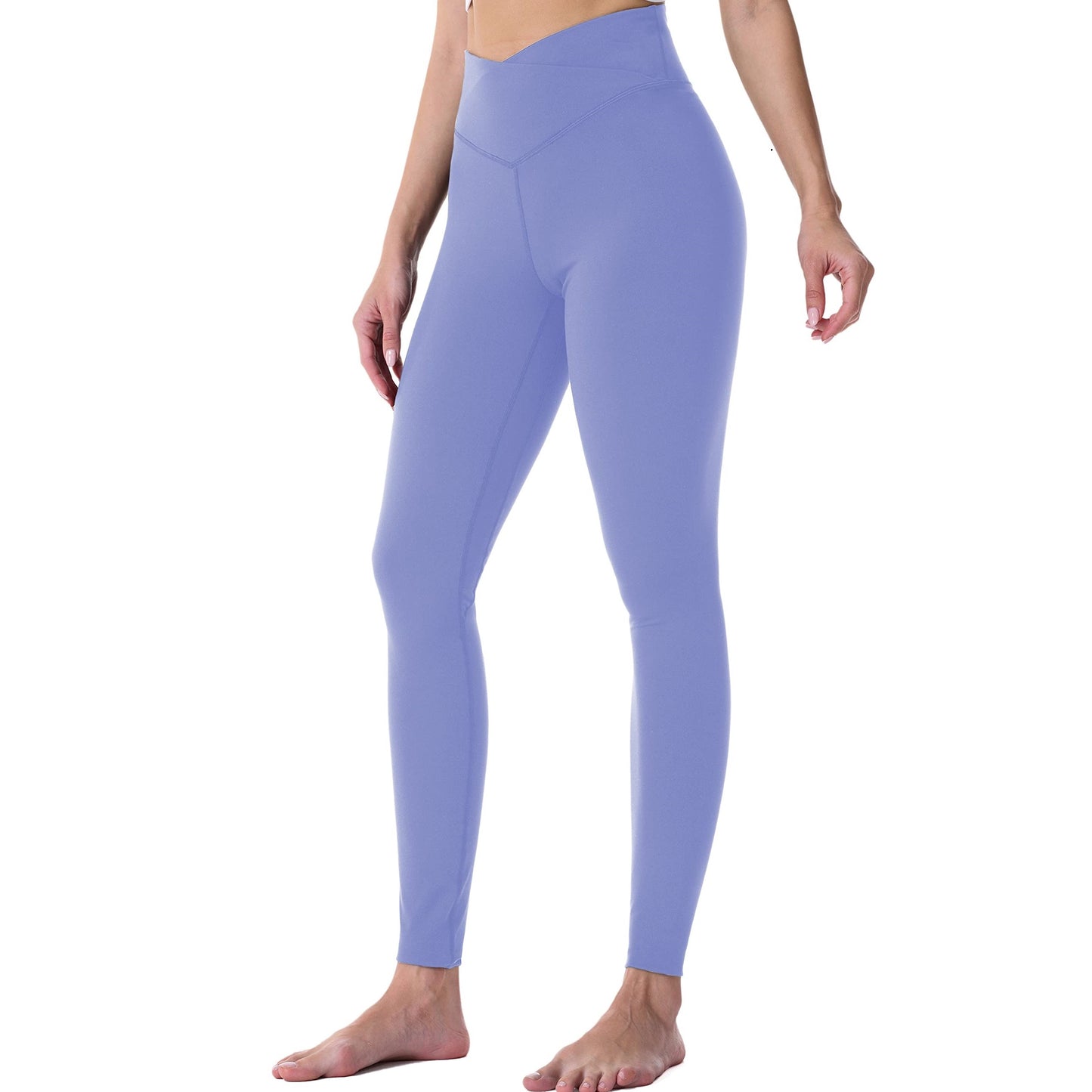 28" Workout Leggings - V Cross Waist