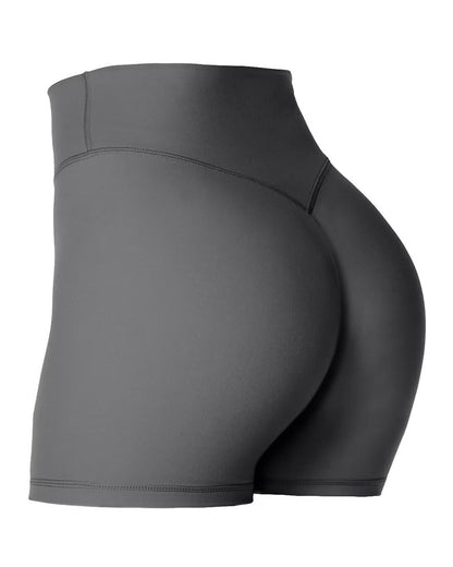 Sunzel 2.5" Women's Invisible Butt Scrunch Shorts, High Waisted Biker Shorts, Gym Workout Yoga Running Shorts with Tummy Control