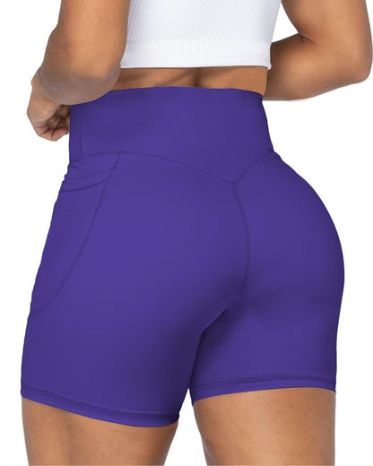 5" Biker Shorts for Women with Pockets