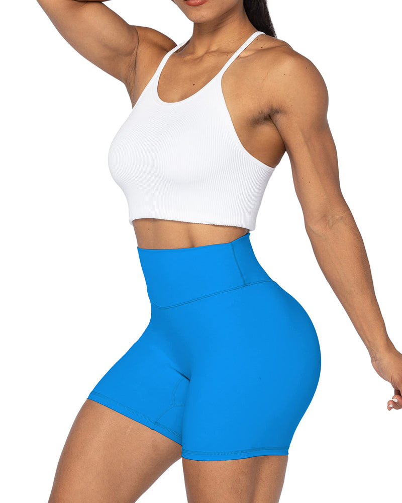 Sunzel High Waist Biker Shorts for Women No Front Seam Soft Yoga Workout  Gym Bike Shorts Tummy Control Squat Proof : : Clothing, Shoes 