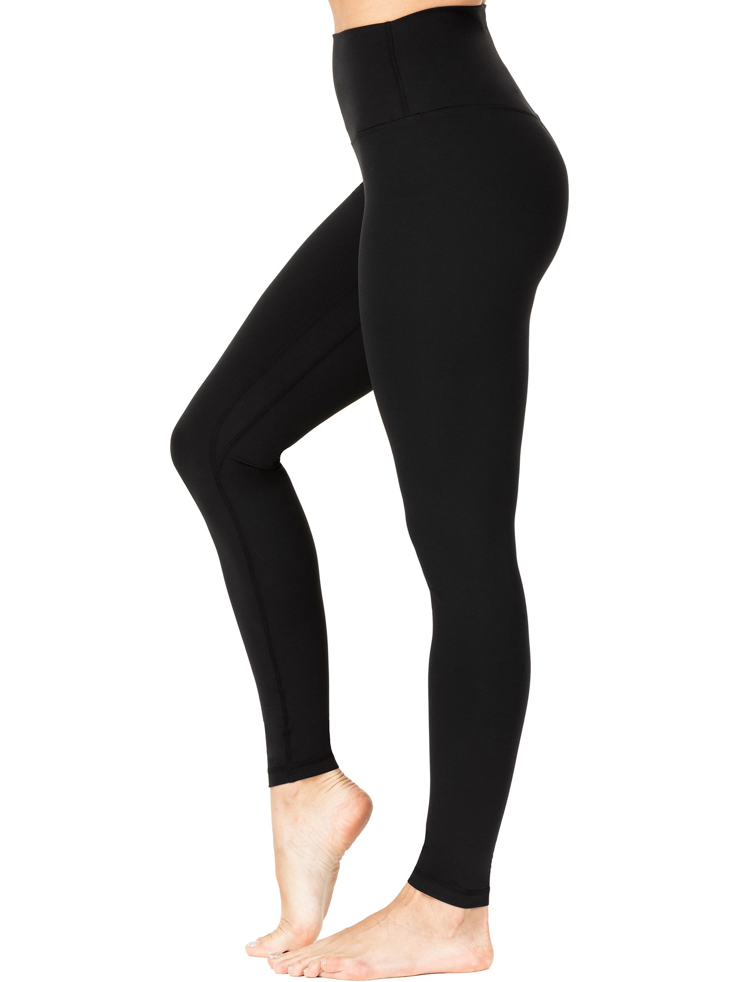 Sunzel Nunaked Workout Leggings for Women, Tummy Control Compression Workout  Gym Yoga Pants, High Waist & No Front Seam Black X-Small 26 : :  Clothing, Shoes & Accessories