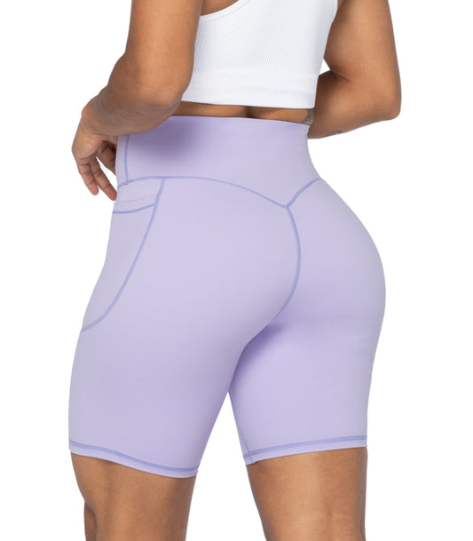 Sunzel High Waist Biker Shorts for Women No Front Seam Soft Yoga Workout  Gym Bike Shorts Tummy Control Squat Proof : : Clothing, Shoes &  Accessories