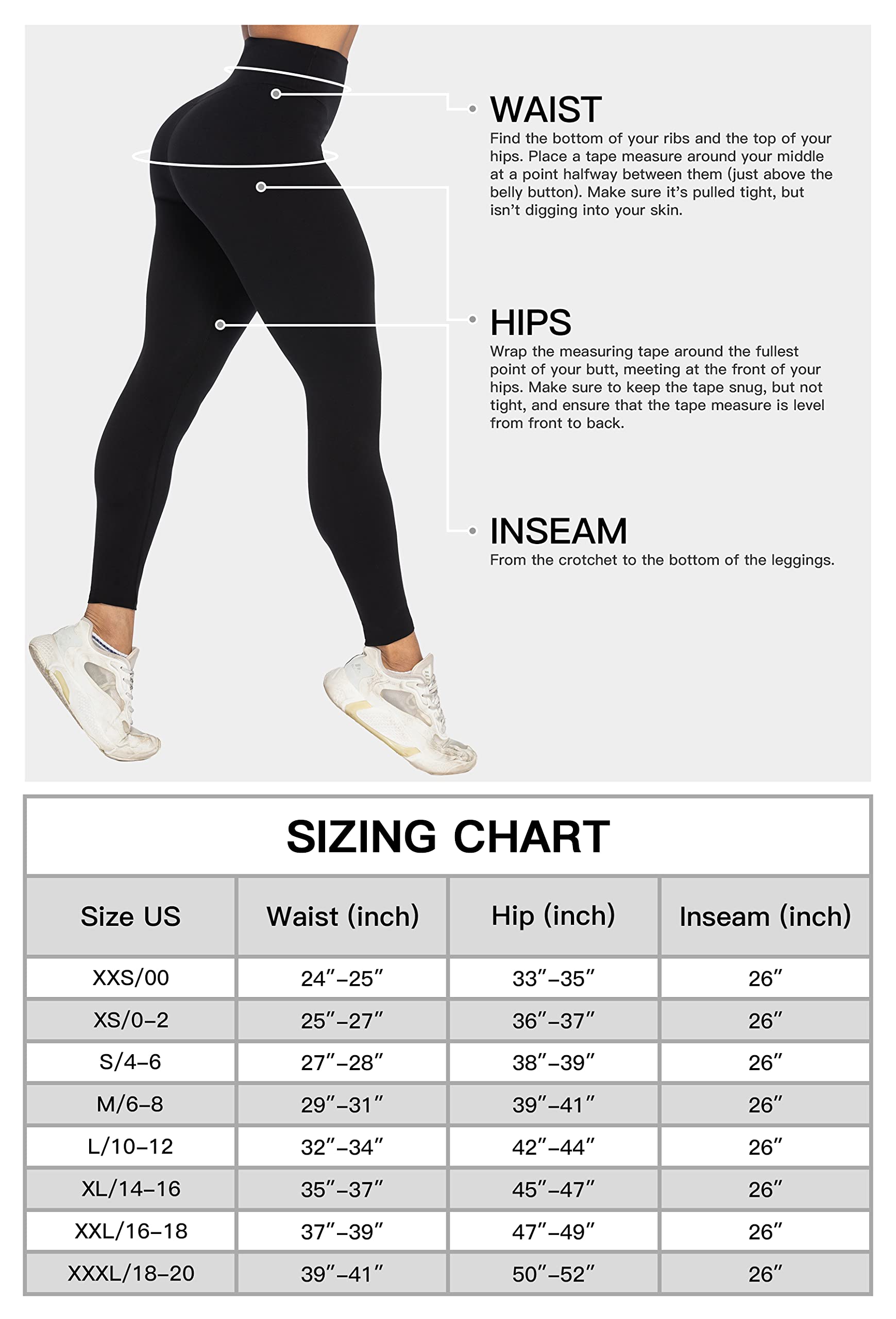 Sunzel No Front Seam Workout Leggings For Women